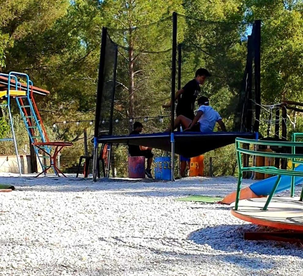 Villa Parco Morello Piano Terra Villarosa Esterno foto